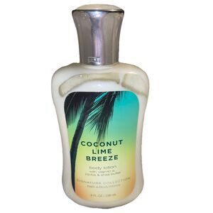 Bath & Body Works Coconut Lime Breeze Body Lotion Signature Collection 65% Full